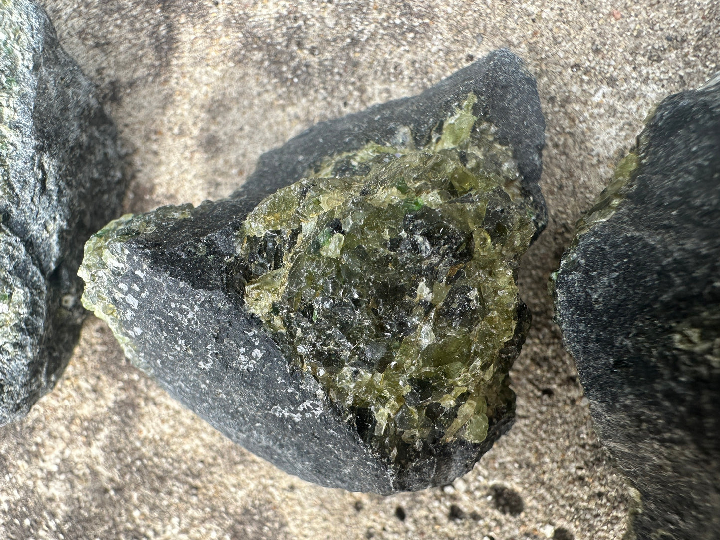 Peridot Raw And Natural Pieces