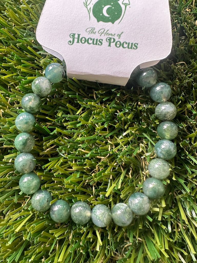 Moss Agate Bracelet