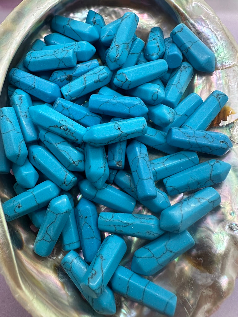 Howlite Blue Mini Points