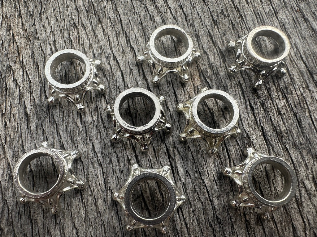 Mini Crystal Sphere Holders - Stainless Steel Display Stands