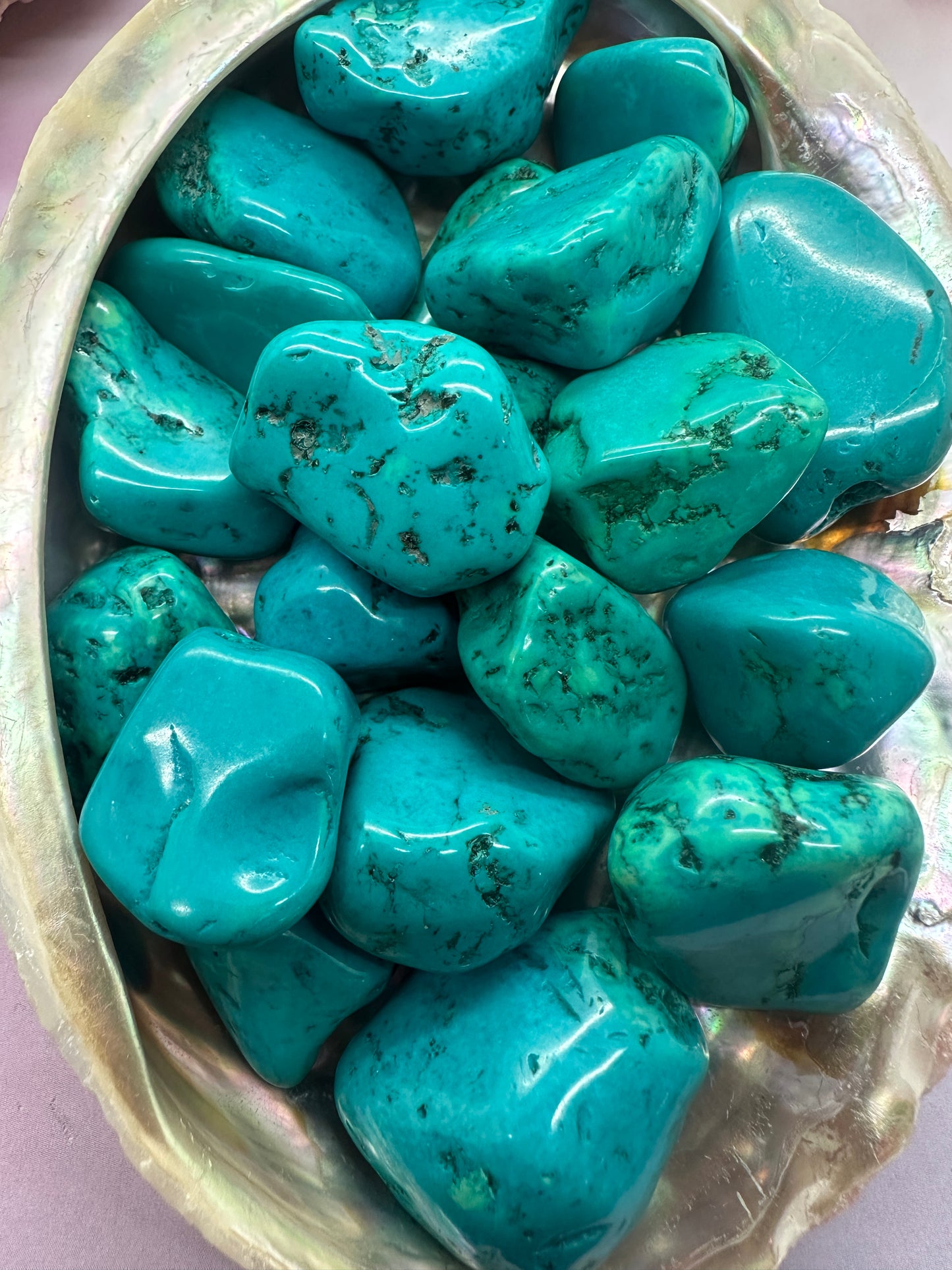 Turquenite Tumble Stones