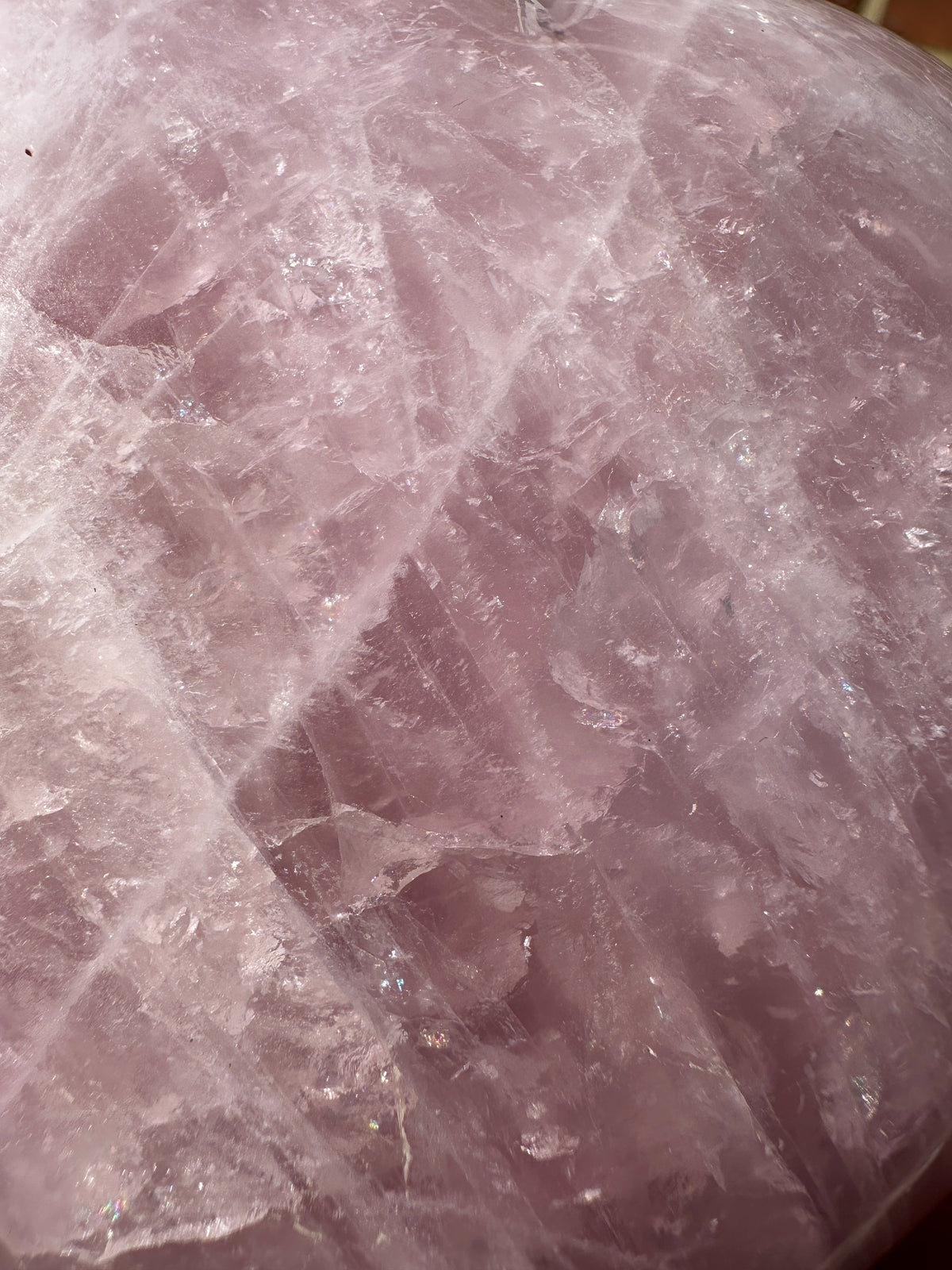 Rose Quartz Extra Large Heart