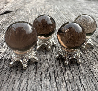 Smoky Quartz Mini Spheres