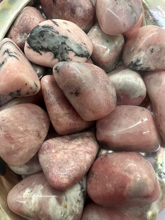 Petalite Pink Large Tumble Stones