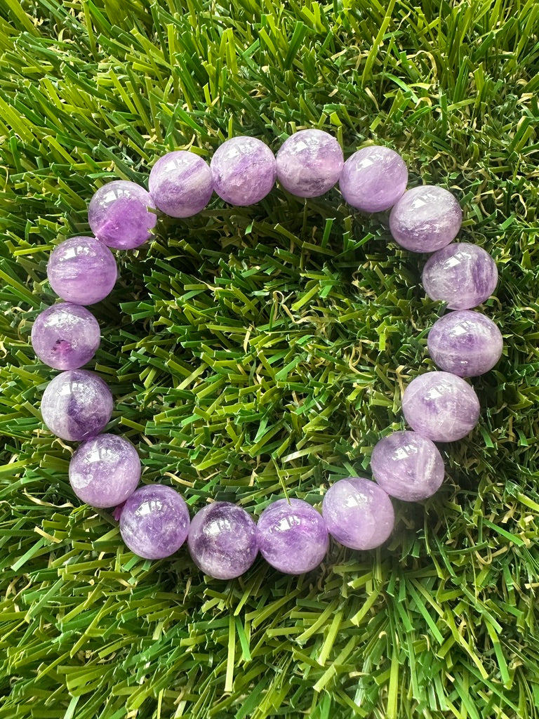 Amethyst Bracelets Large Beads