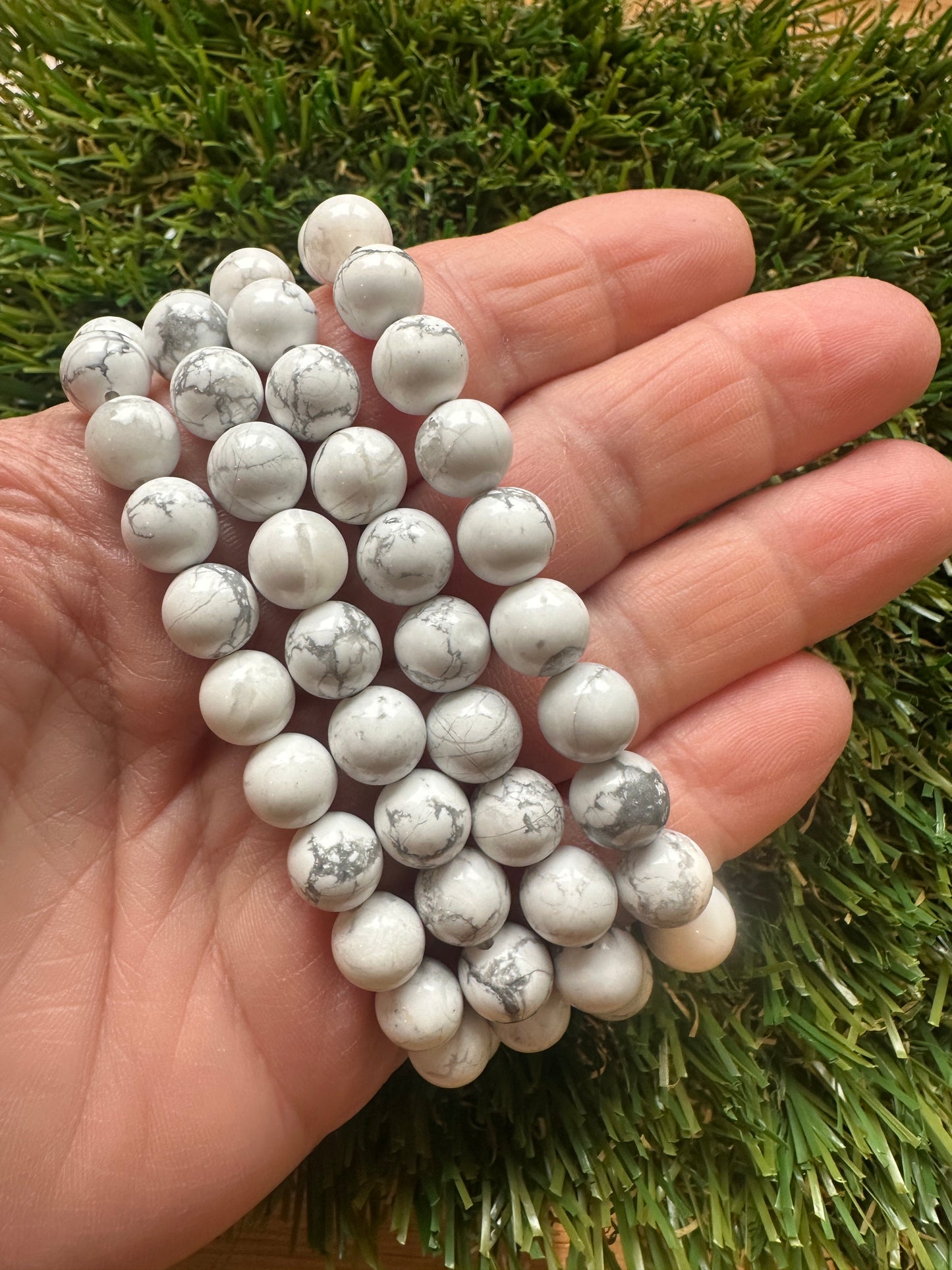 Howlite White Bracelets