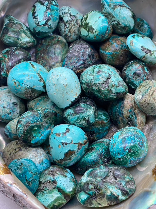 Chrysocolla Tumble Stones