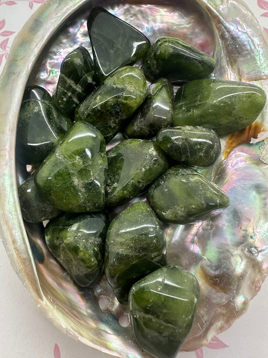 Vesuvianite / Idocrase Tumble Stones