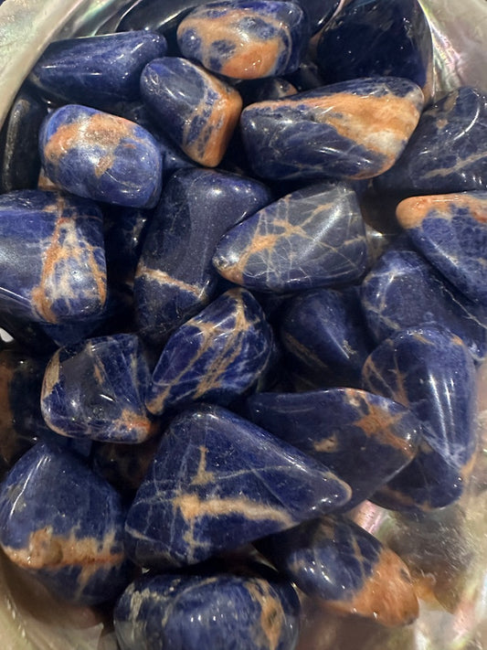 Sodalite Sunset Large Tumble Stones