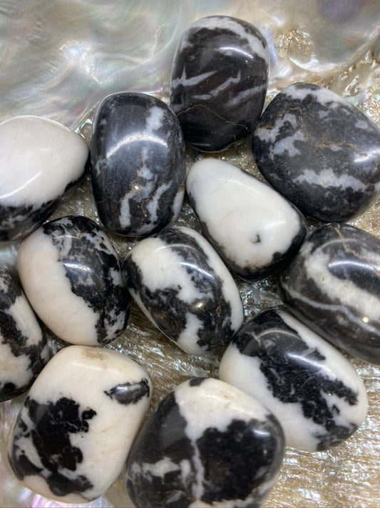 Jasper Zebra Tumble Stones