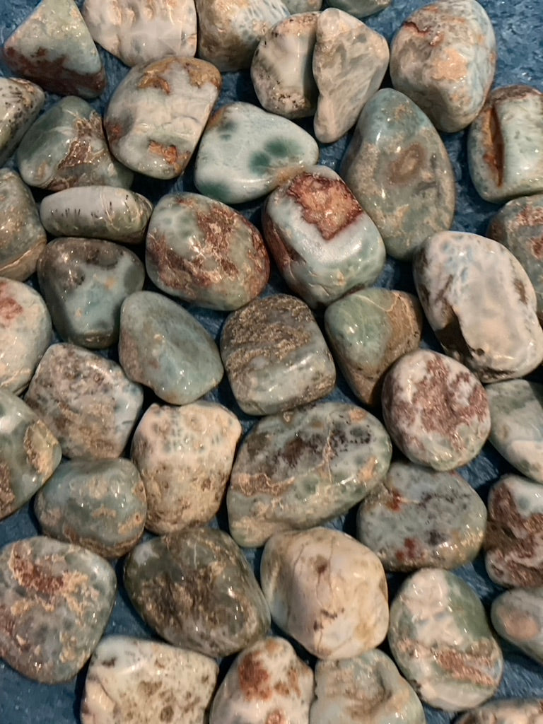 Larimar Tumble Stones