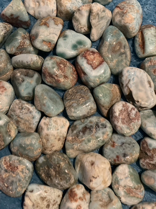 Larimar Tumble Stones