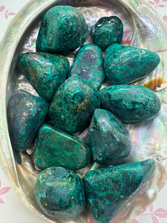 Dioptase Tumble Stones