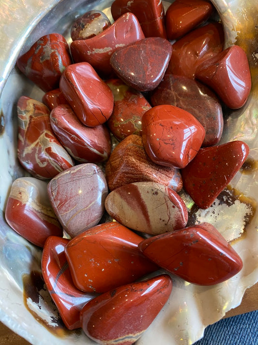 Jasper Red Tumble Stones