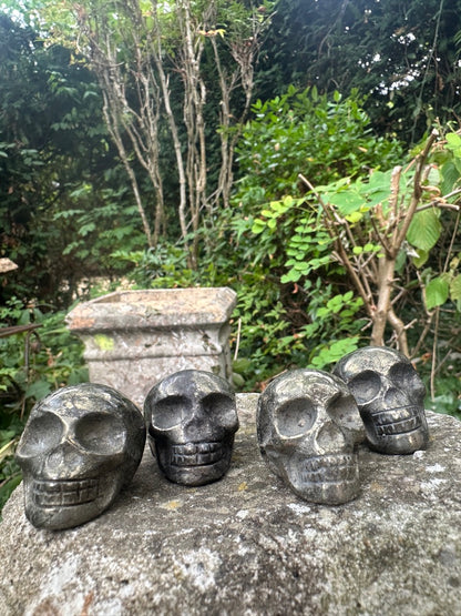 Pyrite Skull