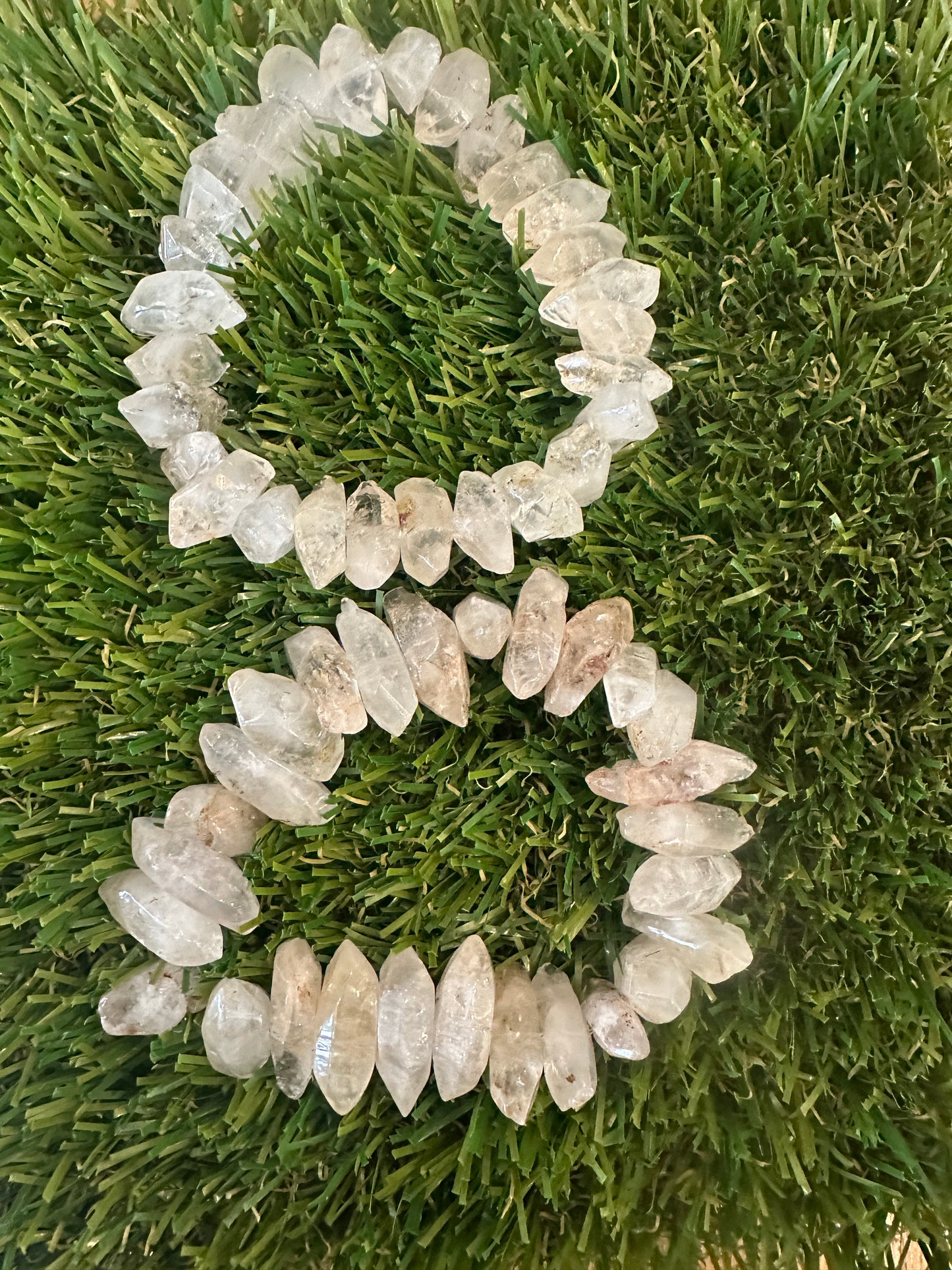 Golden Enhydro Quartz Bracelets