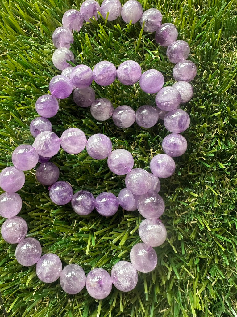 Amethyst Bracelets Large Beads