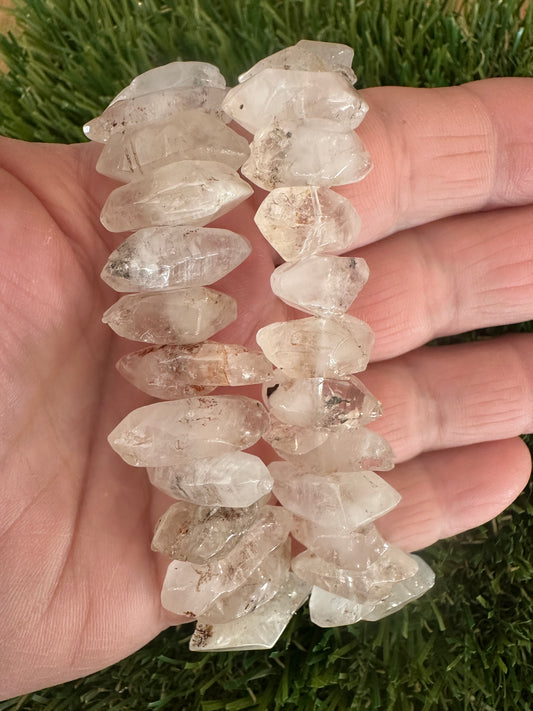 Golden Enhydro Quartz Bracelets