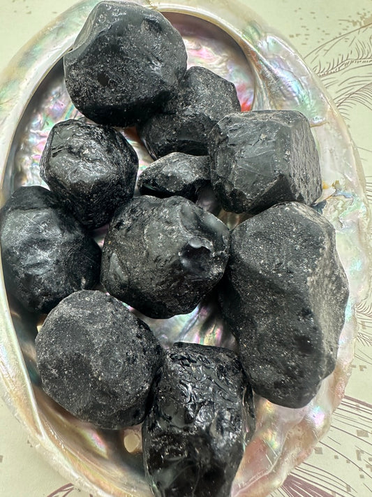 Obsidian Apache Tear Natural