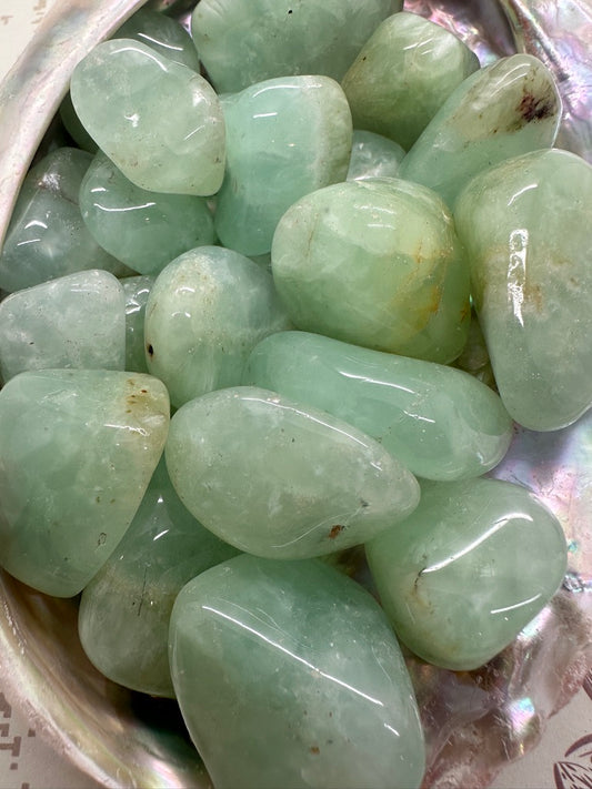 Prehnite Tumble Stones