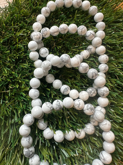 Howlite White Bracelets