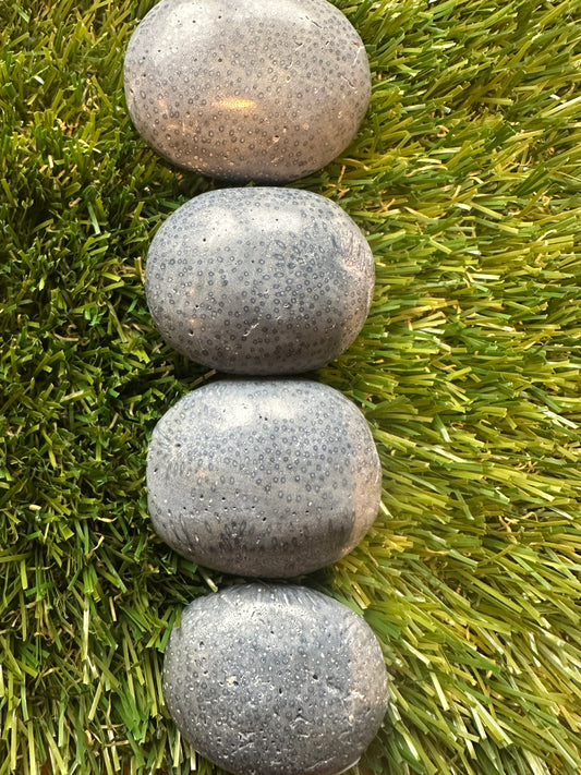 Blue Coral Jasper Palm Stones - Ocean Energy In The Palm Of Your Hand