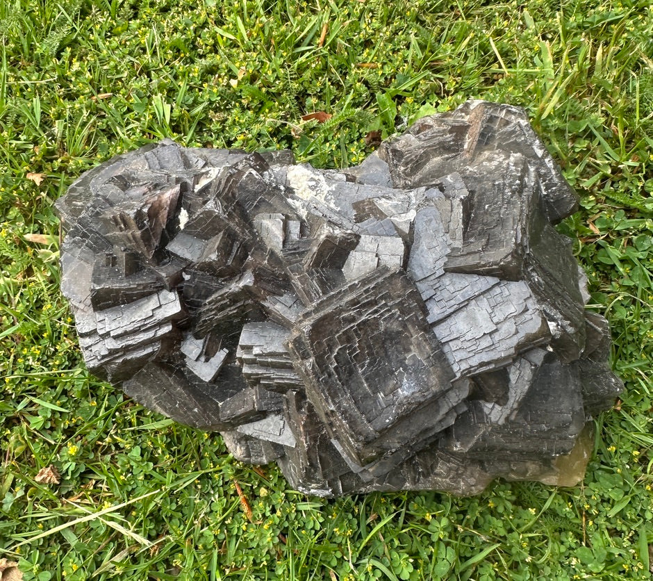 Fluorite Black Specimen Raw And Natural – RARE