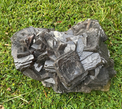 Fluorite Black Specimen Raw And Natural – RARE