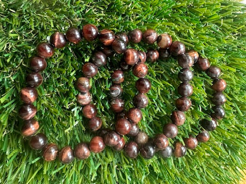 Tigers Eye Red Bracelets