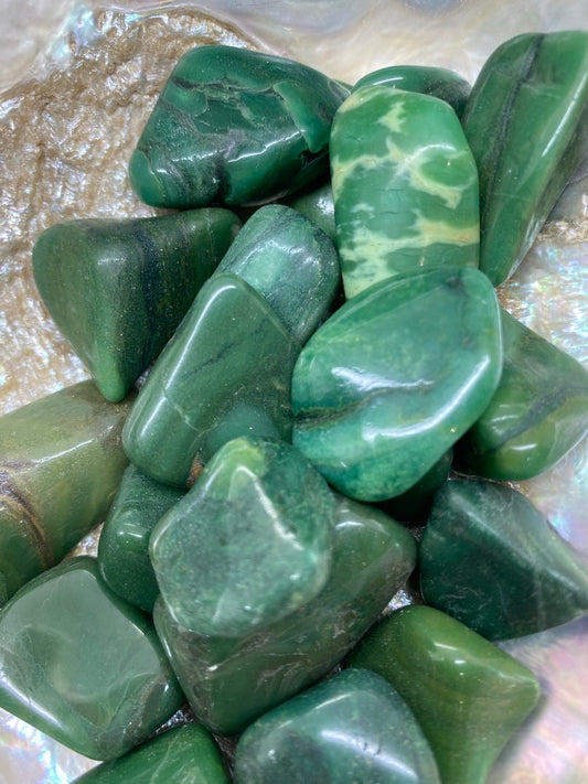 Buddstone Verdite Tumble Stones