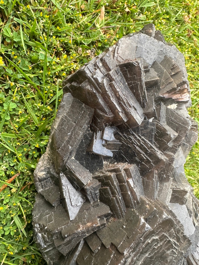 Fluorite Black Specimen Raw And Natural – RARE