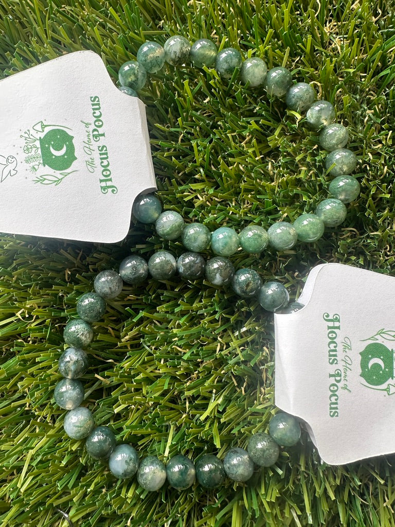 Moss Agate Bracelet