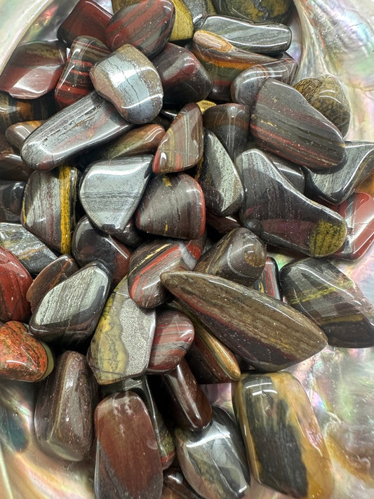 Tigers Iron / Mugglestone Tumble Stones