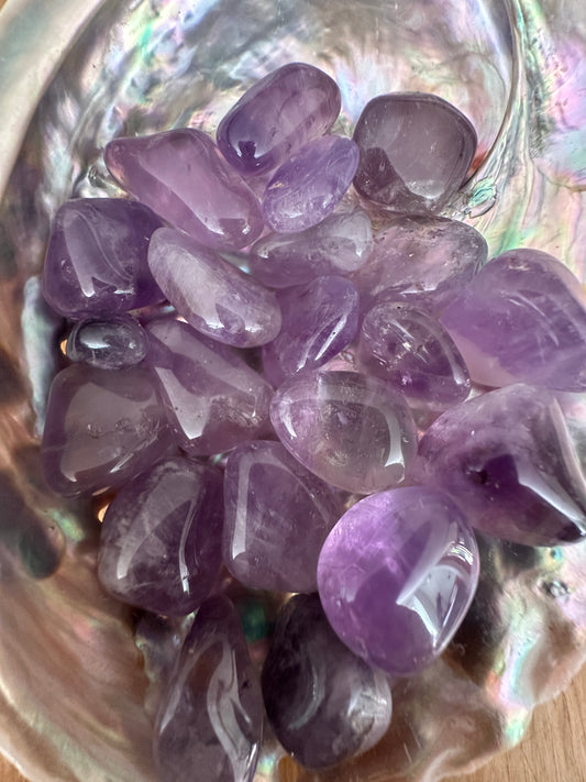 Amethyst Lavendar Tumble Stones