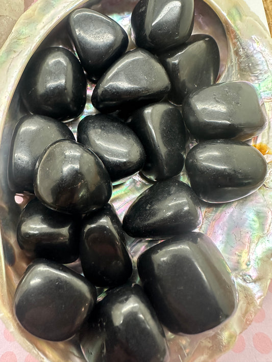 Tourmaline Black Tumble Stones