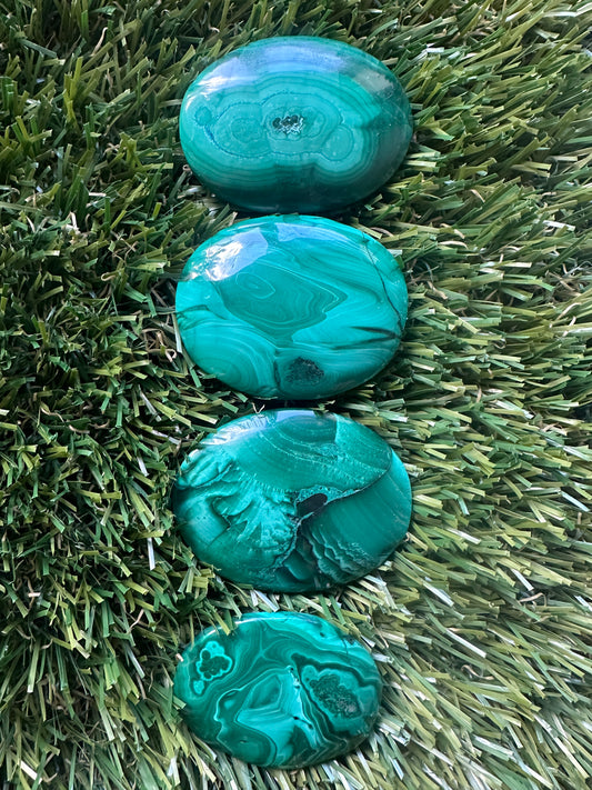 Malachite Palm Stone – Stone of Transformation And Divine Protection