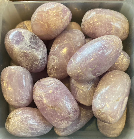Kunzite Tumble Stones