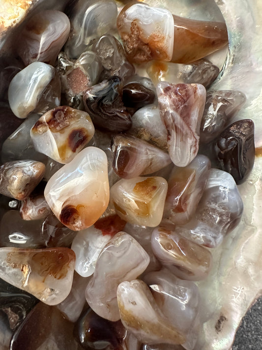 Agate Fire Tumble Stones