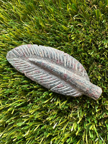 Crystal Feathers Hand-Carved