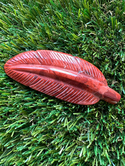 Crystal Feathers Hand-Carved