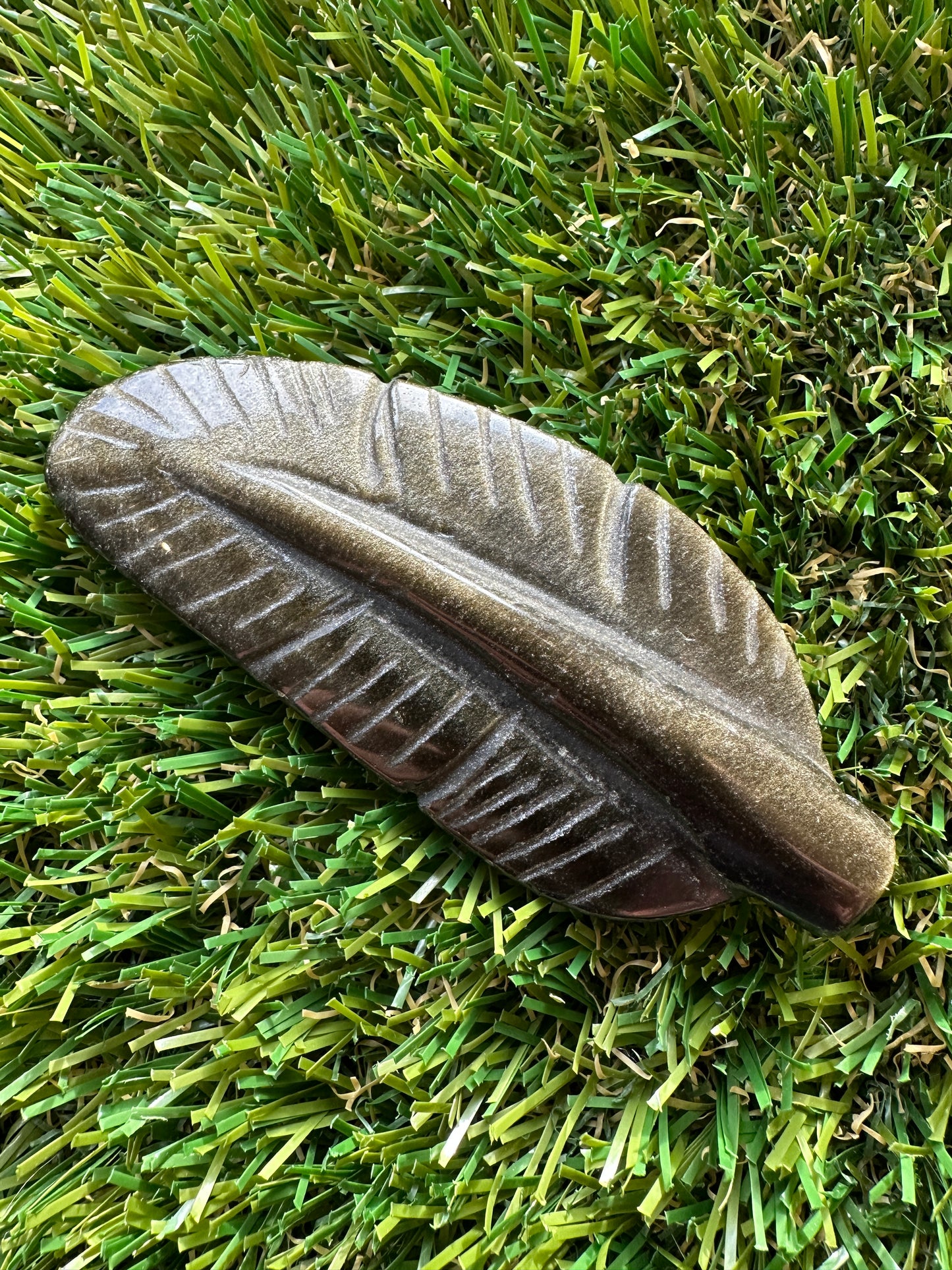 Crystal Feathers Hand-Carved