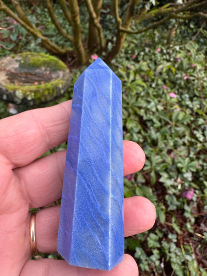 Aventurine Blue Crystal Point