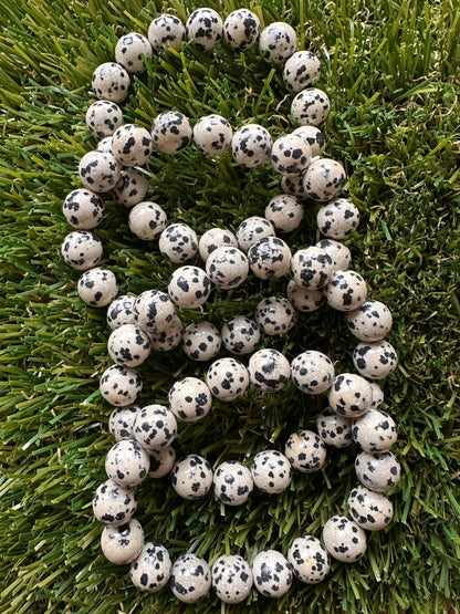 Jasper Dalmation Bracelet