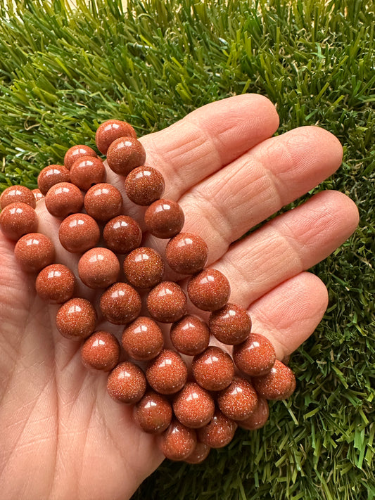 Goldstone Crystal Bracelet