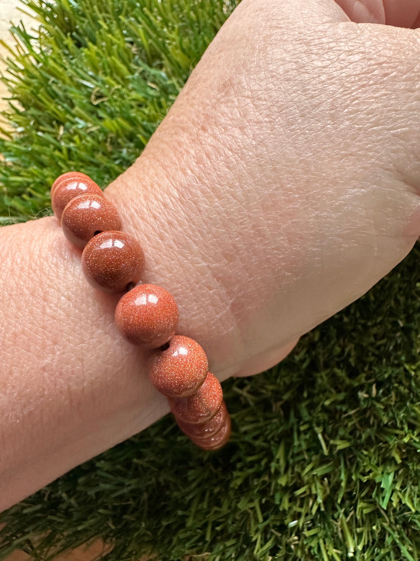 Goldstone Crystal Bracelet