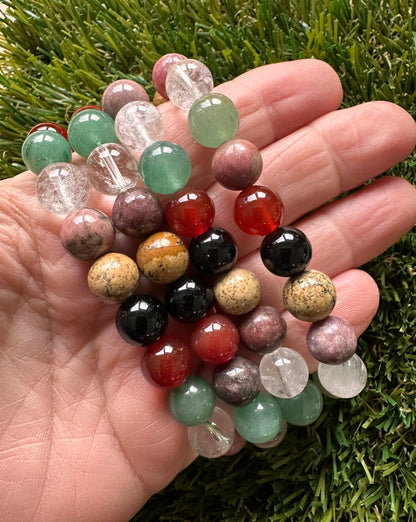 Crystal Chakra Beaded Bracelet