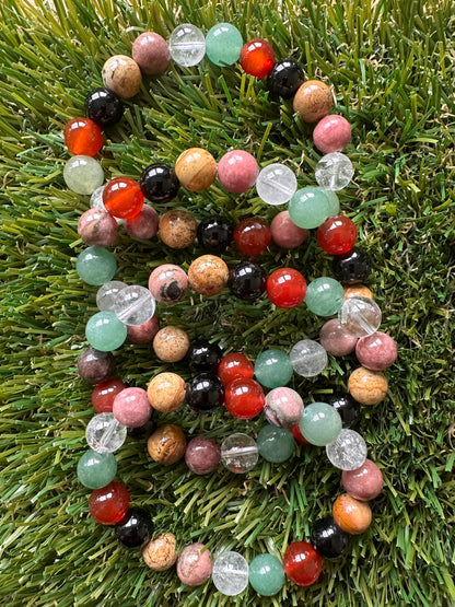 Crystal Chakra Beaded Bracelet