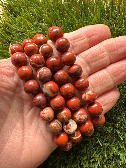 Jasper Red Bracelets