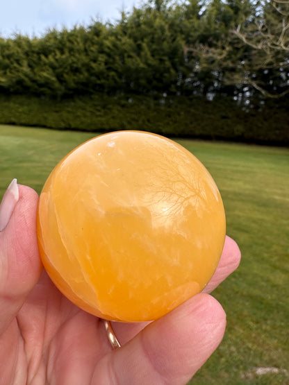 Calcite Orange Spheres