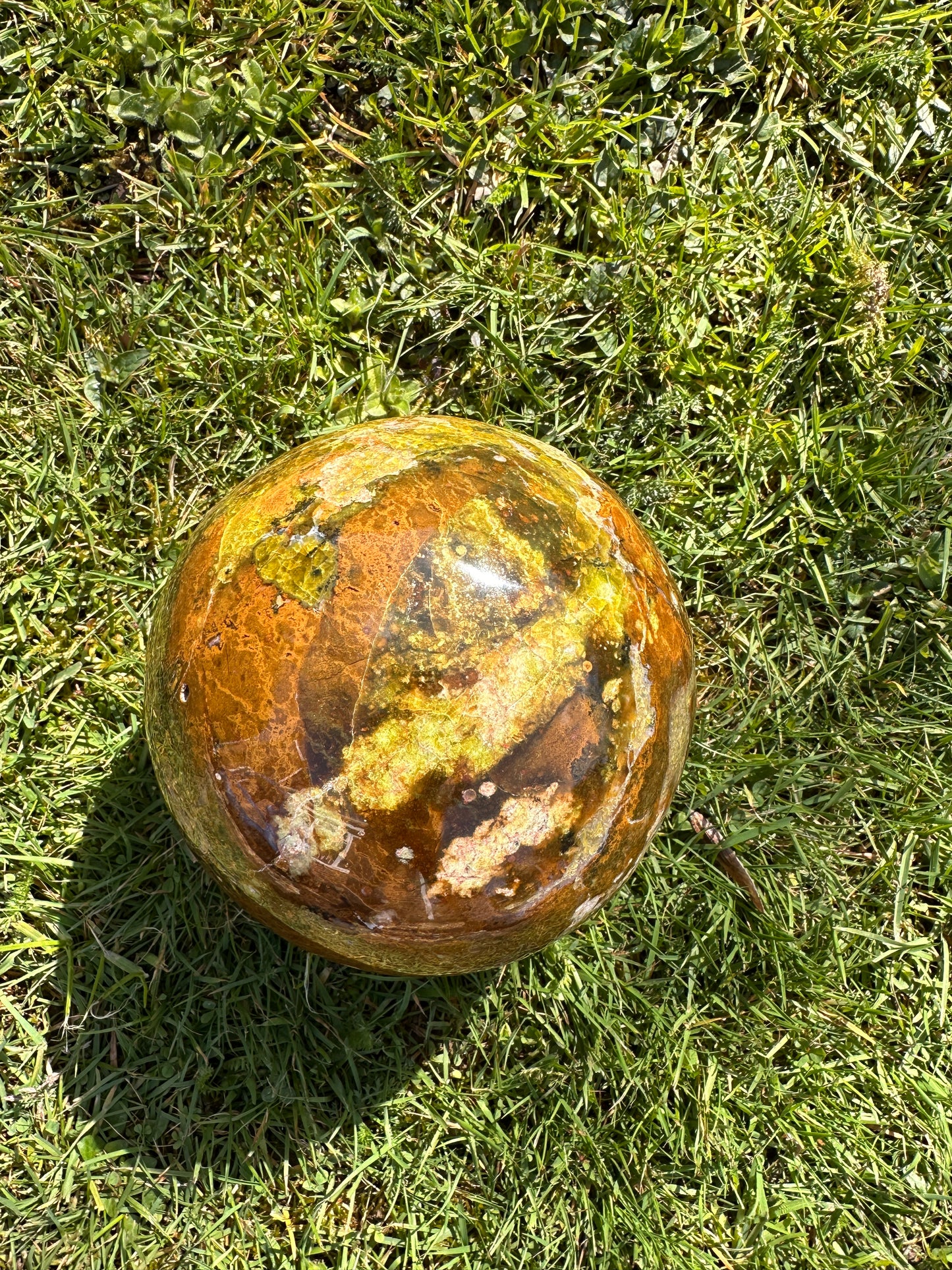 Opal Green Sphere Extra Large